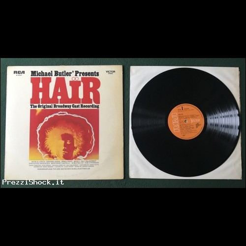 HAIR - Original Broadway Cast Recording - LP 33 Vinile