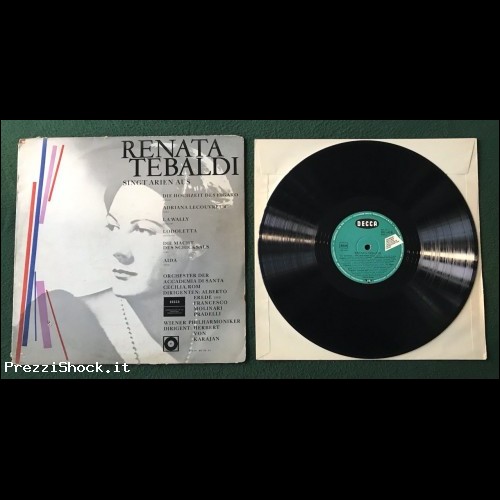 RENATA TEBALDI - Singt Arien - Decca - LP 33