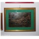 Dipinto antico, olio su tavola di legno d'ulivo,24x35