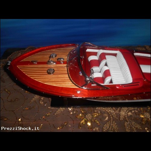 Riva Aquarama da 50 cm con interni rossi - no kit di montagg
