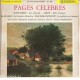 Schubert-Liszt-Kalman-Rachmaninoff  Pages Celebres NM/NM