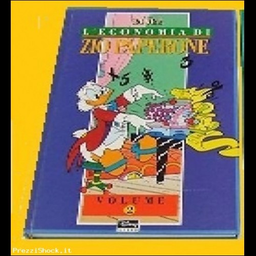 L'ECONOMIA DI ZIO PAPERONE VOLUME 2 - 1993 DISNEY LIBRI 