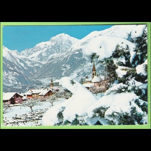 LA SALLE - Aosta - panorama invernale, neve - VG