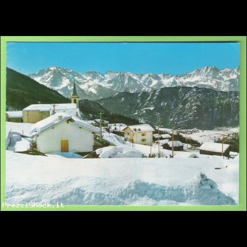 LA MAGDALEINE - Aosta - panorama invernale, neve - VG