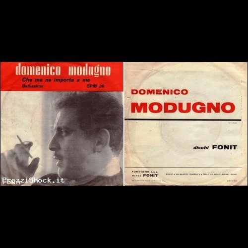 DOMENICO MODUGNO 1964 CHE ME NE IMPORTA / BELLISSIMA