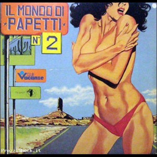 FAUSTO PAPETTI LP IL MONDO DI PAPETTI 2 - SEXY COVER - MINT 