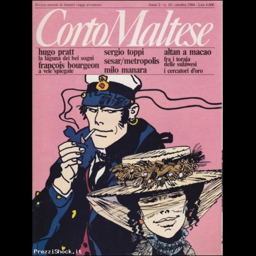 Corto Maltese - anno 2 n.10 - Ottobre 1984