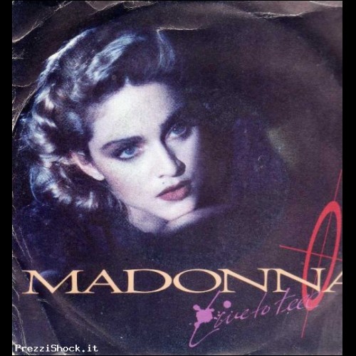 MADONNA 45 Giri 1986 LIVE TO TELL /LIVE TO TELL Instrumental