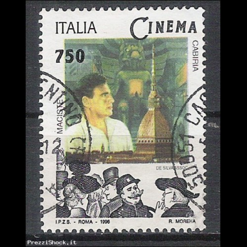 1996 - cinema Italiano - Sassone 2235 usato