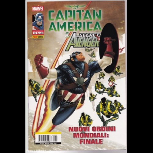 Panini Comics Capitan America e secret avengers n. 35