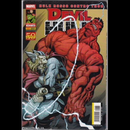 Marvel Panini Comics Devil & Hulk 175 Hulk rosso contro thor