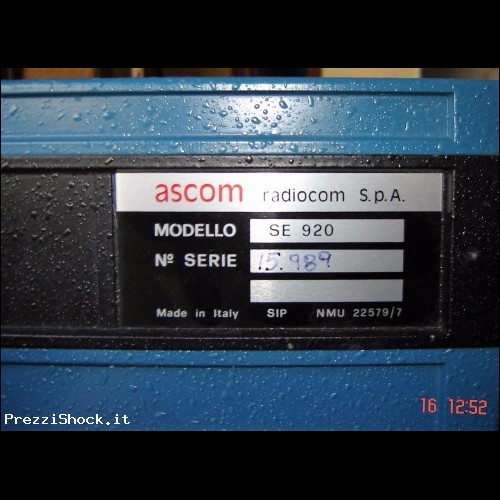Centralina radiomobile 450 Mhz radiomonile SIP Ascom Radioco