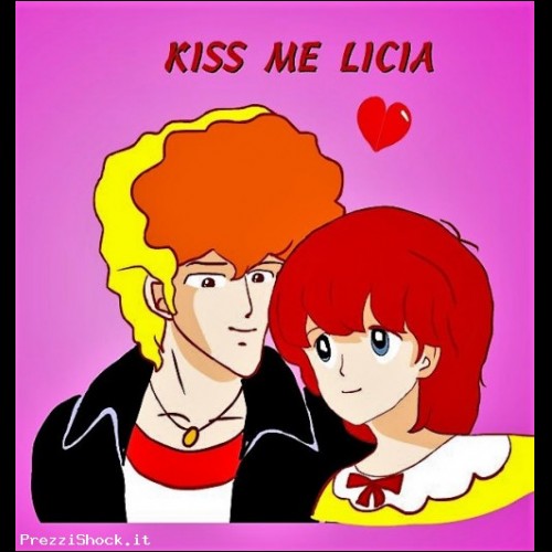 KISS ME LICIA - serie completa di 42 episodi in mpg su dvd