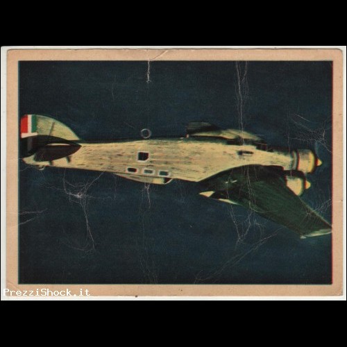 Cartolina S.I.A.I. SM-79 "Sparviero"