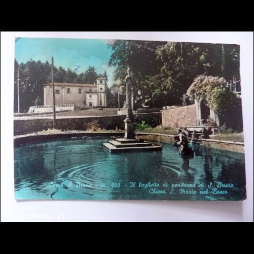 Cartolina Viaggiata "SERRA S. BRUNO - Il laghetto" Anni '60