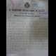 Documento "IL MINISTRO SEGRETARIO DI STATO" Roma 1923