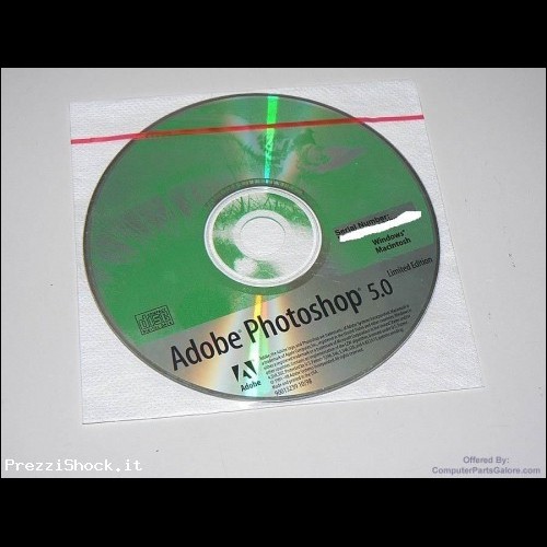 Adobe photoshop 5.0 limited edition ORIGINALE