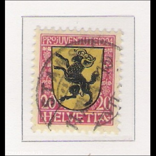 SVIZZERA - 1925 - N. 218 USATO