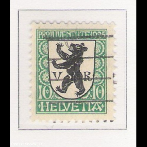 SVIZZERA - 1925 - N. 220 USATO