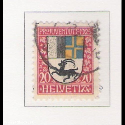 SVIZZERA - 1925 - N. 221 USATO