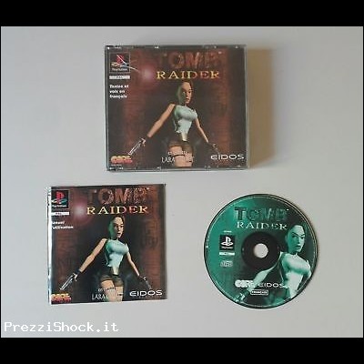 TOMB RAIDER PLAYSTATION PSX PAL FRENCH PS1 COMPLETO 