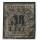 1851 - Wurttemberg - antichi stati Tedeschi - 5 Cifra-