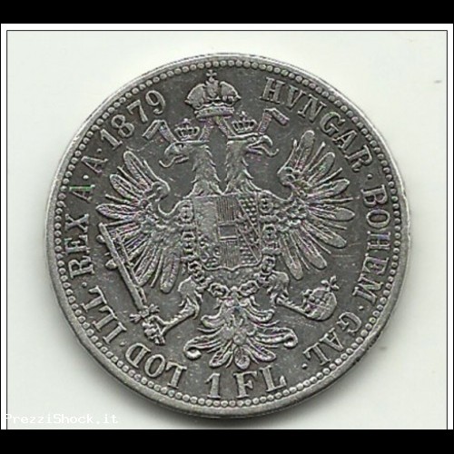 1879 - Austria 1 Fiorino-