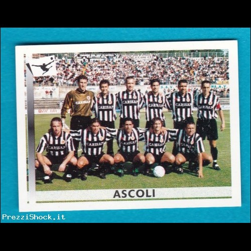 panini 2000 2001 - 650 Ascoli squadra