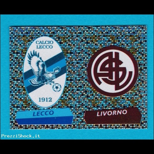 panini 2000 2001 - 636 AB scudetti Lecco Livorno
