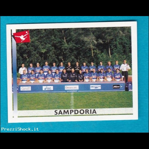 panini 2000 2001 - 574 Sampdoria squadra