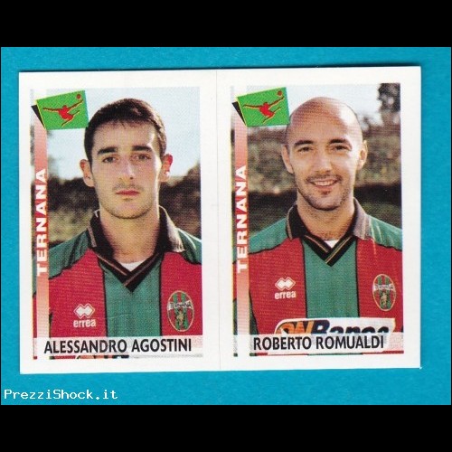 panini 2000 2001 - 593 AB Ternana Agostini Romualdi