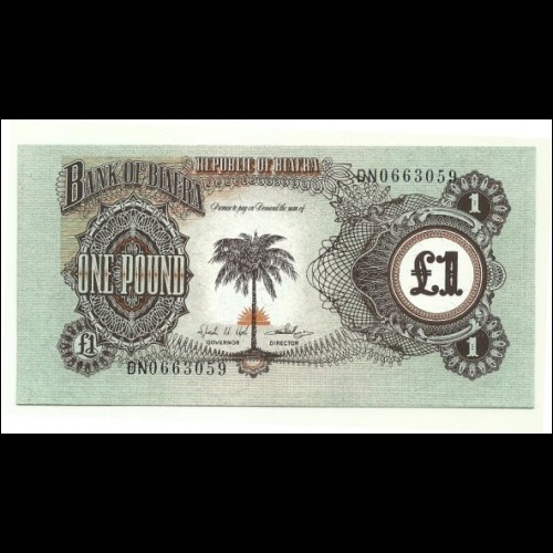 Biafra - 1 Pound 1968