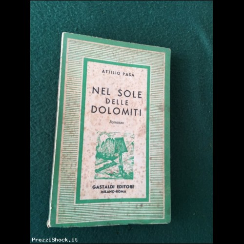 NEL SOLE DELLE DOLOMITI - ATTILIO PASA - Gastaldi - 1950