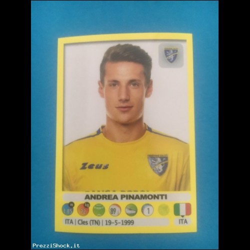 calciatori panini 2018 2019  - 194 Frosinone  PINAMONTI