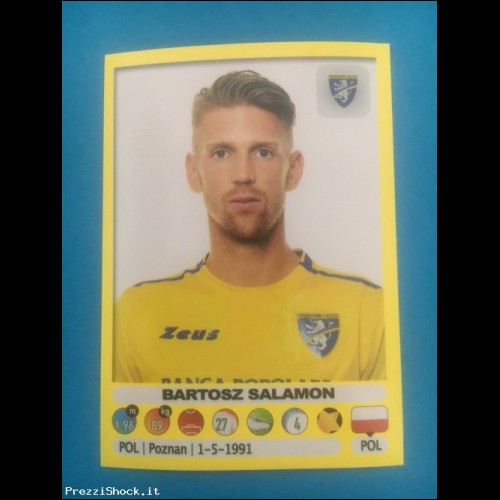 calciatori panini 2018 2019  - 179 Frosinone  SALAMON