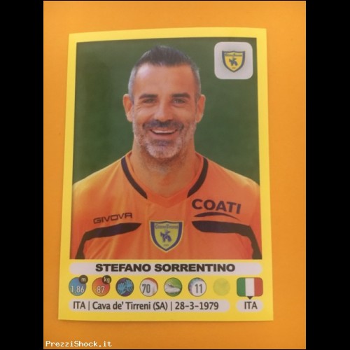 calciatori panini 2018 2019 - 89 Chievo SORRENTINO