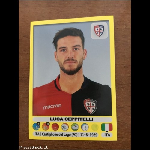 calciatori panini 2018 2019 - 66 Cagliari CEPPITELLI