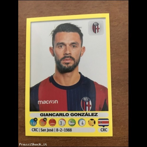 calciatori panini 2018 2019 - 37 Bologna GONZALEZ