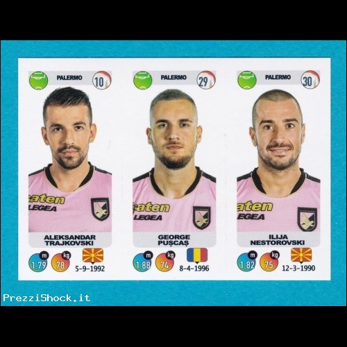 calciatori panini 2018 2019 - 670 abc Palermo 
