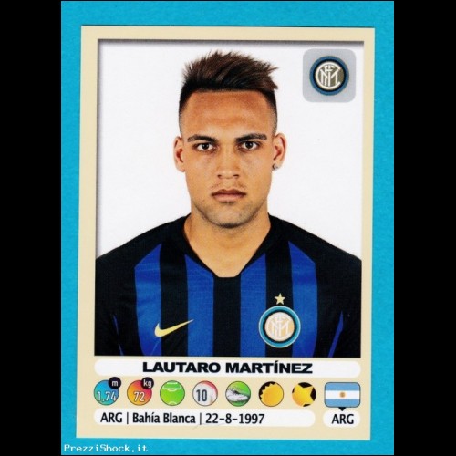 calciatori panini 2018 2019 - 251 Inter MARTINEZ