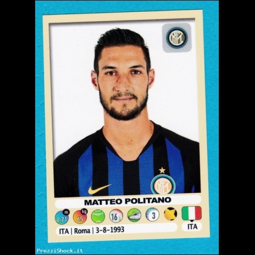 calciatori panini 2018 2019 - 248 Inter POLITANO
