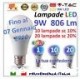 10PZ  LAMPADINE LED V-TAC ATTACCO E27  9W LUCE FREDDA