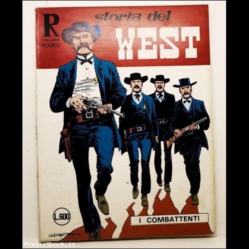 Fumetto storia del west n157 i combattenti luglio 1980 west
