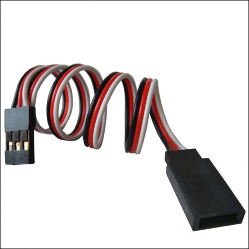 10x Prolungo 150mm (15cm) RX Servo Extension Cable Futaba