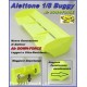 (10pcs.) Alettone Wind 1/8 Buggy AIR DOWN-FORCE GIALLO