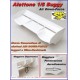 (10pcs.) Alettone Wind 1/8 Buggy AIR DOWN-FORCE Bianco
