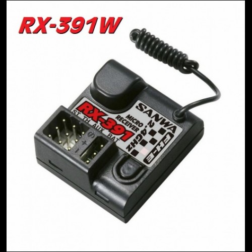 Ricevente SANWA RX-391W 2.4GHz, 3-Ch. WATERPROOF