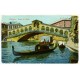 077> Cartolina VENEZIA Ponte di Rialto - 1913