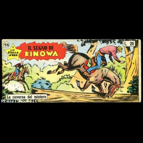 B138> KINOWA Striscia N 15 del 28 GIUGNO 1960
