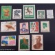ASIA - 12 francobolli misti
